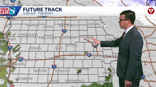 Iowa weather: Very gusty winds overnight causing potential whiteout conditions for some Iowans