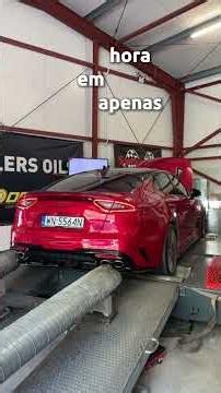 KIA STINGER GT: THE COOLEST CAR KIA EVER BROUGHT TO BRAZIL! #cars #viral #shorts #car