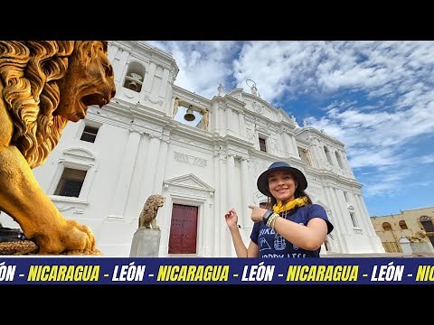 Conociendo el centro de la hermosa ciudad de LEÓN - NICARAGUA