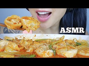 ASMR SPICY CHILI OIL DUMPLINGS (EATING SOUNDS) NO TALKING | SAS-ASMR