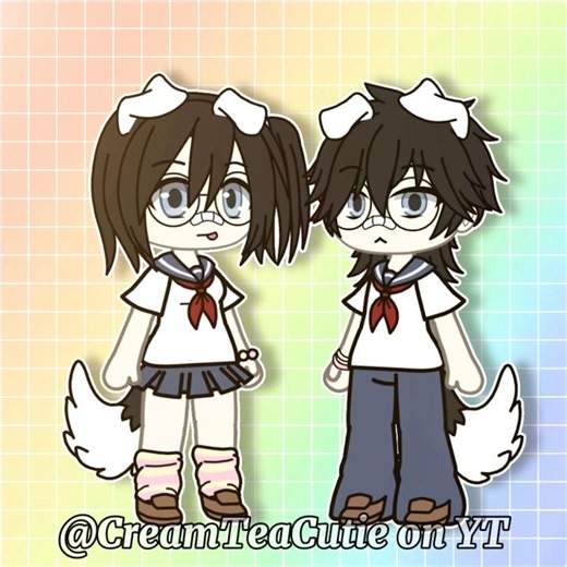 Free Girl And Boy Gacha OC Ideas! No Credit Needed! #gacha #shorts #gachameme #gachalife
