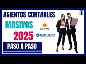 🔵🔴How to make massive accounting entries in 2025