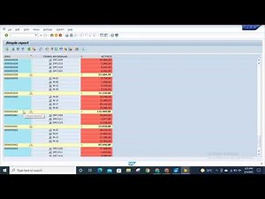 ALV Report With Totals and Sub Totals in SAP ABAP | #abap #sapabap