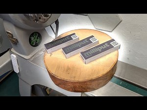 FIRST EVER! Metallic Epoxy Inlay: Milliput’s New Resin, Exclusive Preview woodturning