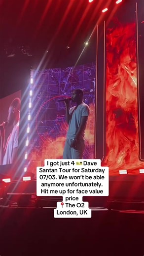 Dave Santan Tour Tickets Available for Sale
