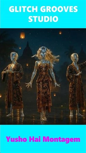 Yusho Hai Montagem dance in Java! 🌟 Golden temple moves. #shorts #viral #indonesia #glitchgrooves