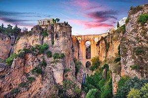 Ronda bridge in Ronda -