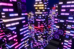 Procedural Cyber City Generator by mardt