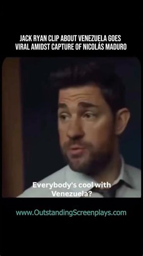 John Krasinski as Jack Ryan on Venezuela 🇻🇪
