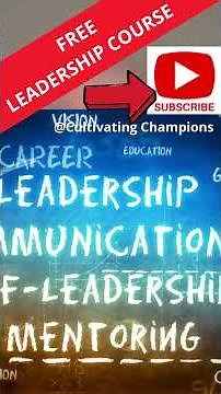 FREE CI LEADER'S COURSE