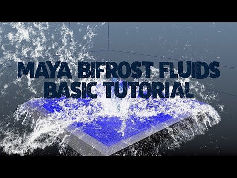 Maya Bifrost-fluids Basics Tutorials