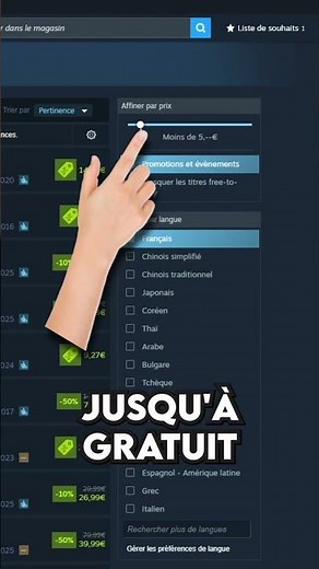 Comment avoir des jeux gratuits sur steam