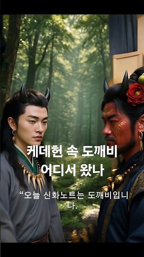 케이팝데몬헌터스 속 도깨비를 찾아서#도깨비 #케데헌 #한국신화