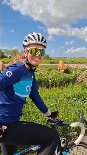 Rondje op de racefiets in Friesland🚴🏼‍♀️🩵