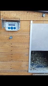 Poulailler porte automatique