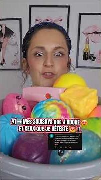 #1➡️My SQUISHIES that I LOVE 😍 and THOSE I HATE 😡!! #namiiabeauty #squishy #short #shorts