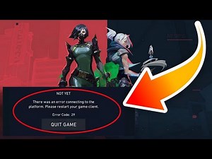 How to Fix "Error code: VAL 29" in Valorant 100% Working