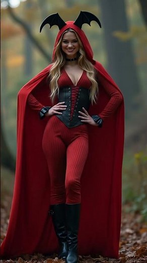 This corset and cape combo is EVERYTHING. #OOTD