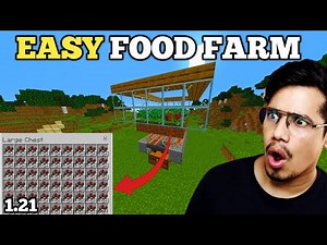 Best Berry Farm Tutorial in Minecraft 1.21!