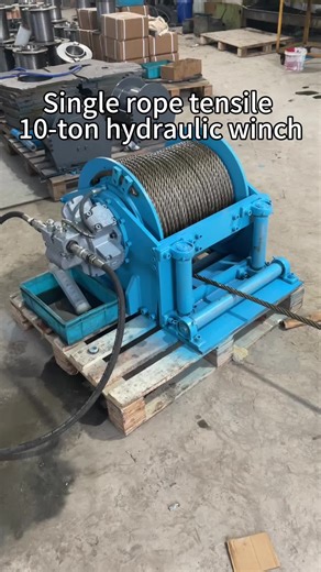 10-Ton Hydraulic Winch: Powering Marine and Mining Applications