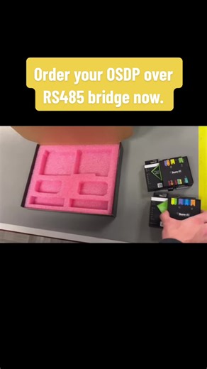 OSDP has Arrived! Order your OSDP over RS485 bridge now. #Surefi #industrialconnectivity #buildingautomation #accesscontrol #madeinusa #wirelessbridge #breakthroughtechnology #osdp