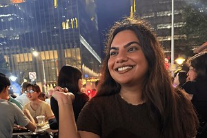 'The setting spray that helped my makeup survive 100 per cent humidity and pouring rain.'