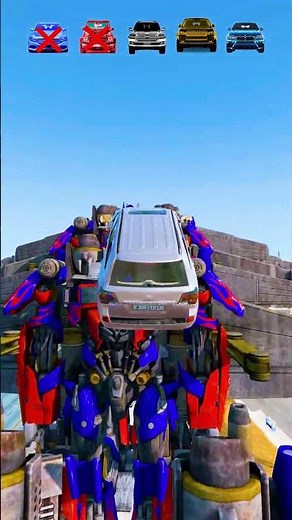 7 Optimus Primes in a Row… This Jump Gets Crazy! 🚗💨