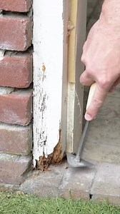 How to repair a rotted door frame on an exterior door #diy #door | Tile Merchant Ireland
