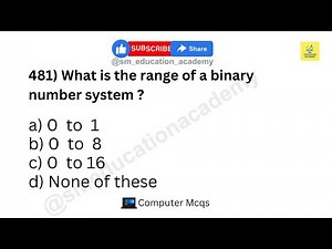 Computer MCQs Part 25 | Final Mega Quiz | 500 Computer MCQs Revision