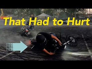 Harley Davidson Stunt Fails | That had to HURT!