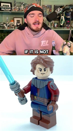 NEW CLONE WARS ANAKIN MINIFIG??? #lego #starwars #legostarwars #legoleaks #tot