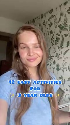 673K views · 7.7K reactions | 12 easy activities to try with your 3 year old :) Have fun! #dadlife #momlife #toddler #happy #family #love #smile #kidsactivities | Jake Coco | Facebook