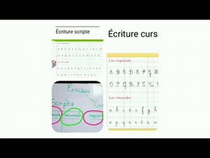 3AP leçon n*01 l'écriture cursive et l'écriture scripte (majuscule/minuscule)