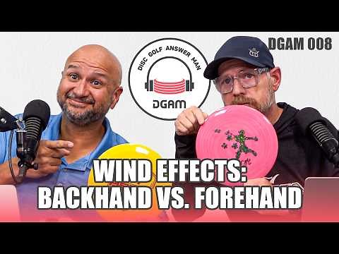 Forehand vs Backhand in Wind, Classic Plastic Comebacks, and AI in Disc Golf | DGAM 008