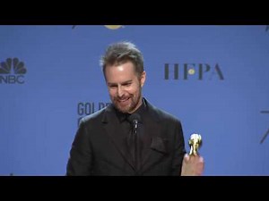 Sam Rockwell Press Interview - Golden Globes 2018