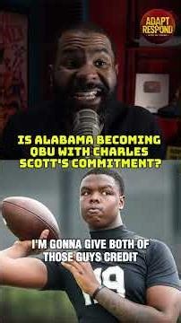 Is Alabama becoming QBU with Charles Scott's commitment?