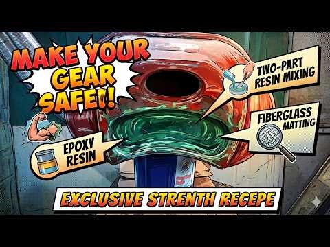 "UNBREAKABLE! Permanent Plastic Tank Repair with Epoxy & Fiberglass"