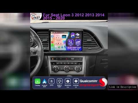 Android 15 For Seat Leon 3 2012 2013 2014 2015 - 2020 Lighter Telephone Holder Car Gadgets Golf Mk4