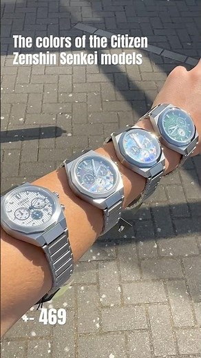 The citizen zenshin Senkei CA4691-59L CA4691-59X CA4690-51E CA4690-51A sapphire super titanium