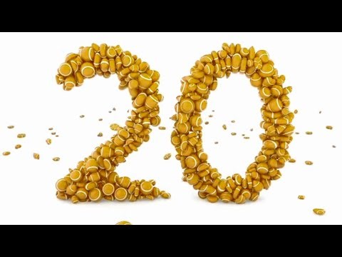 Learn Number 20 With Symbol Colors Candies Effects//Sponsored By Gamavision Csupo Effects