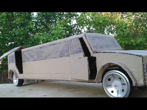 How to make a Limo - Wow! Amazing Hummer Limousine at home