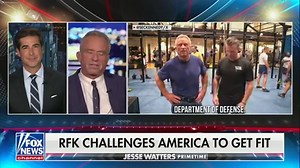 Jesse Watters Asks RFK Jr. Why He Wears Jeans When He Works Out