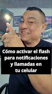 How to turn on the flash for notifications and calls on your phone #tips #android #phone #flash