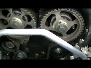 Timing belt replacement - Chevrolet Kalos / Aveo Part 3