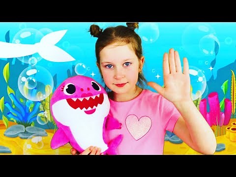 Baby Shark Song and Dance Challenge | Nursery Song by Sisters Play