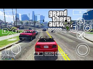 GTA 5 PPSSPP ISO Android Gameplay – GTA V PSP Ultra Graphics Mod + Best Controls