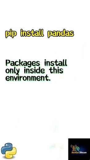 Day 35/45 – Python Virtual Environments | #Python | #programming