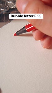 565K views · 3.2K reactions | Bubble letter F 﫧 #lettering | Made by Edgar | Facebook