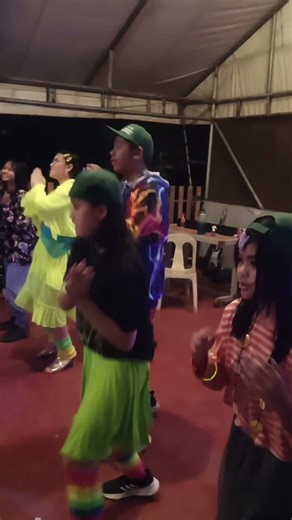 GREEN TEAM - NEON NIGHT (BACK VIEW)