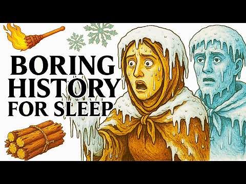 How Medieval Peasants Survived Brutal Winters |Boring History for Sleep